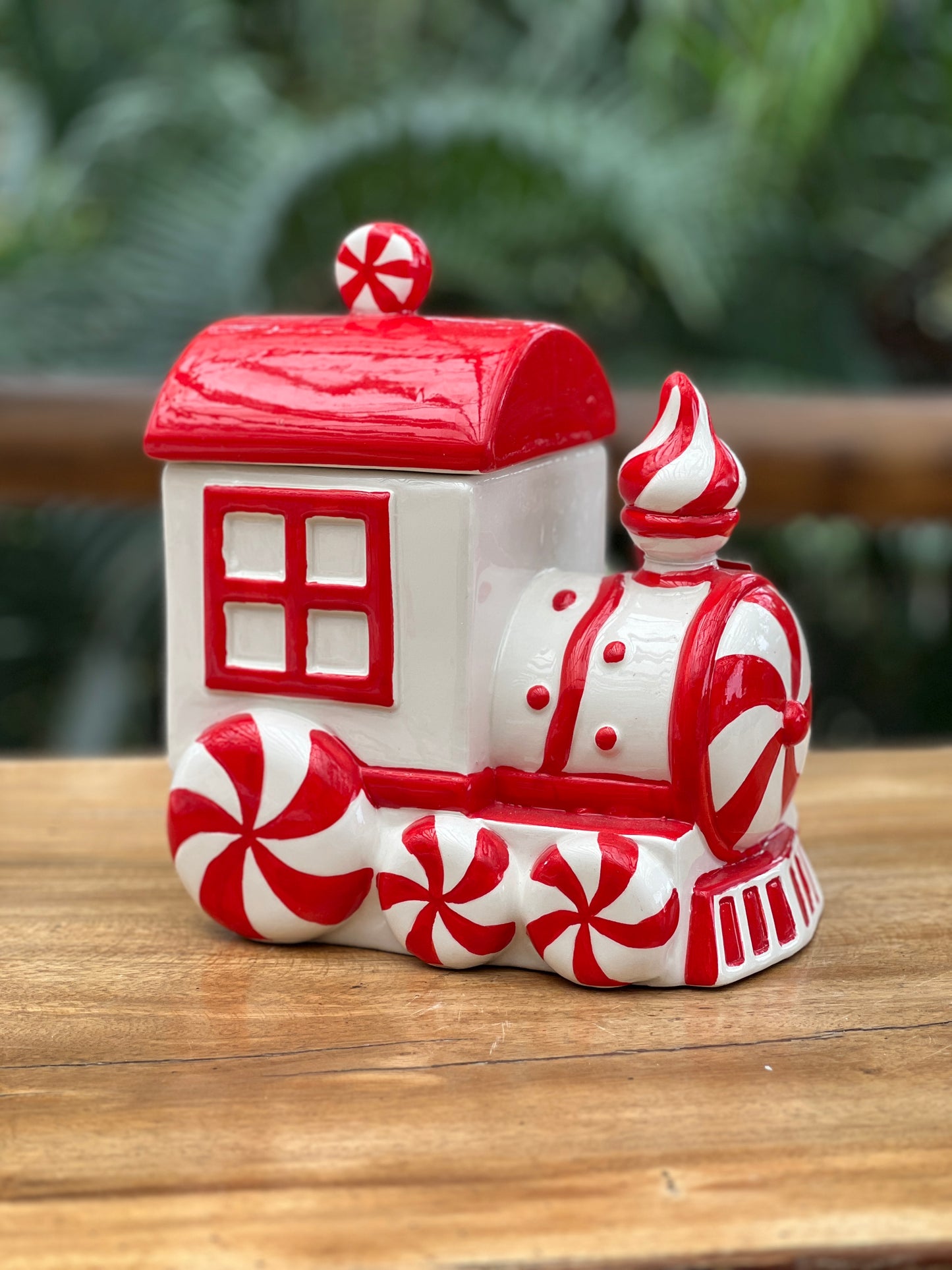 NA-DE-003 Decoración Candy Tren Galletero Navidad