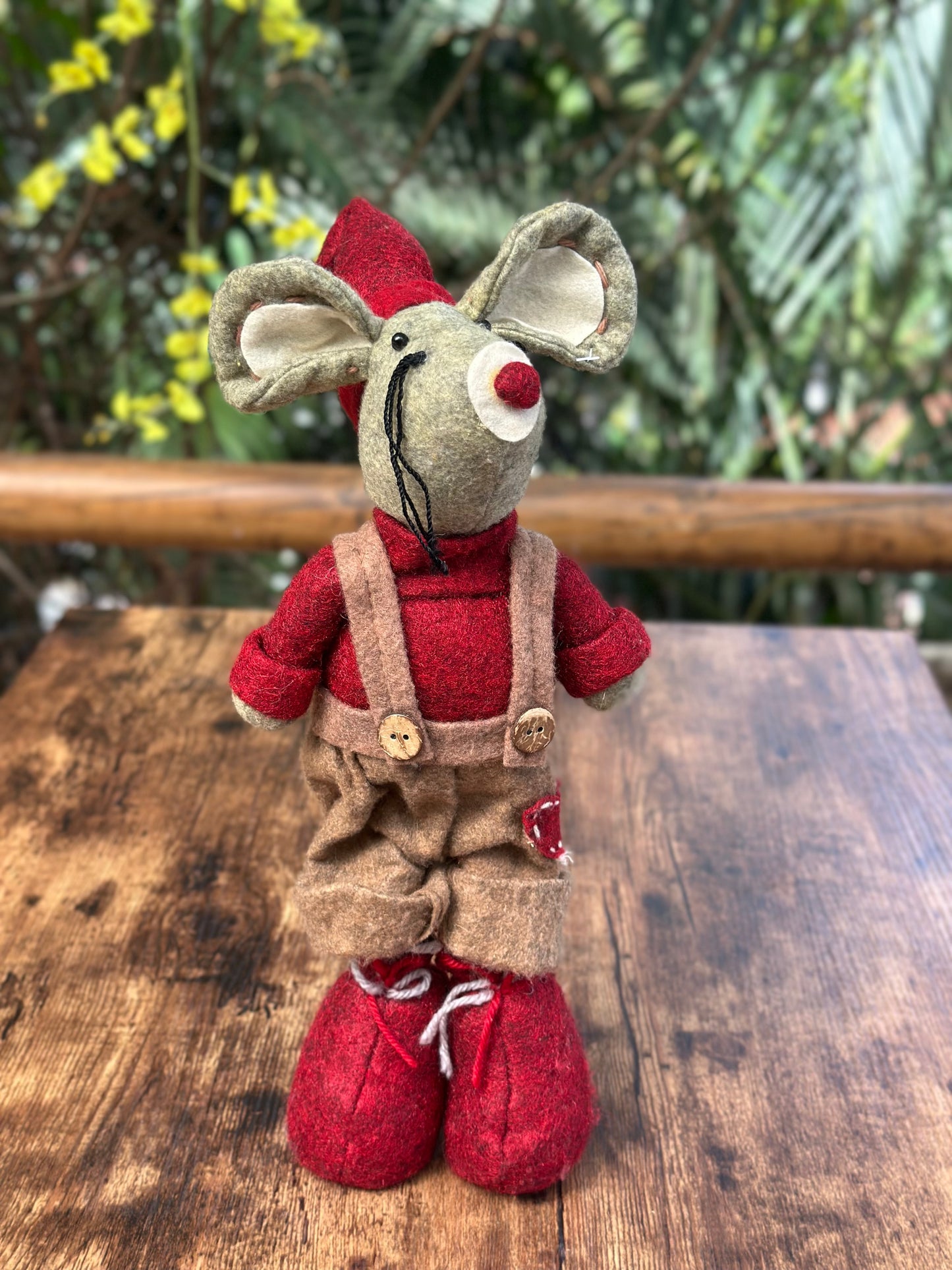 NA-DE-181 Muñeco Ratón Parado Navidad