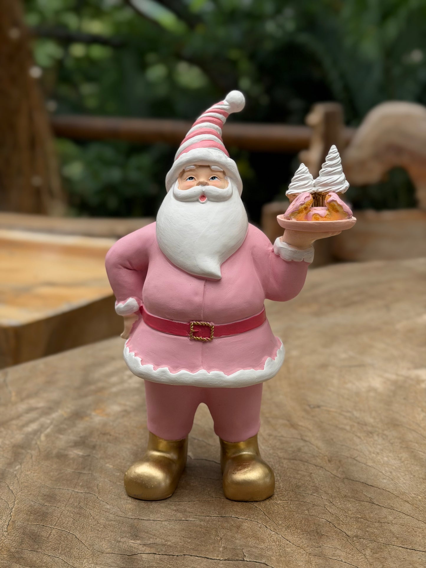 NA-DE-230 Pareja de Abuelos Tono Pastel Navidad