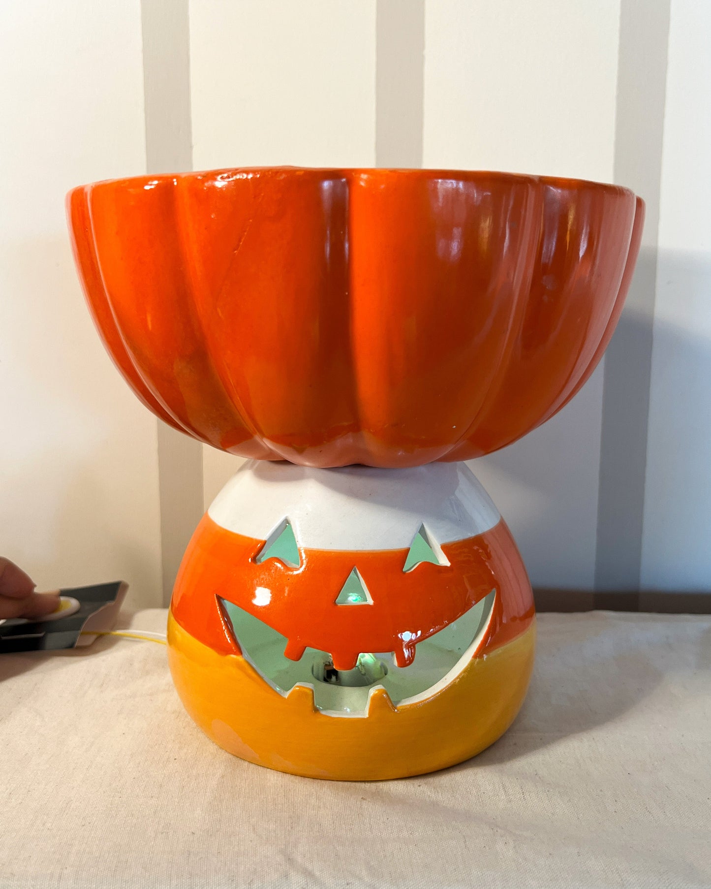 OT-DE-050 Decoración Frutero Calabaza Otoño