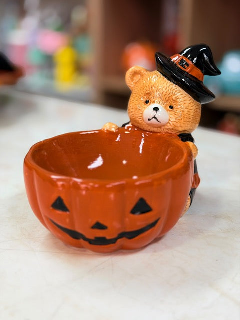 OT-DE-133 Bowl Calabaza & Oso Halloween