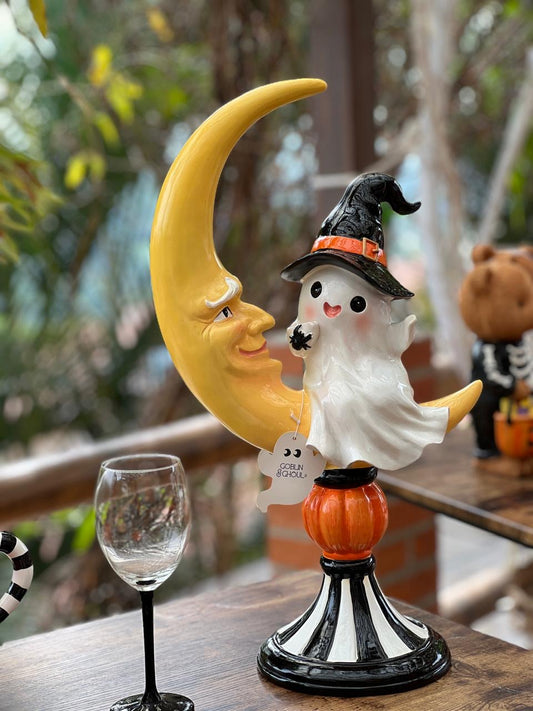 OT-DE-107 Luna Halloween con Fantasma