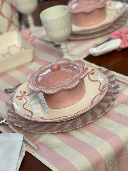 MA-BW-001 Bowl para Sopa Rosado. Set x 8