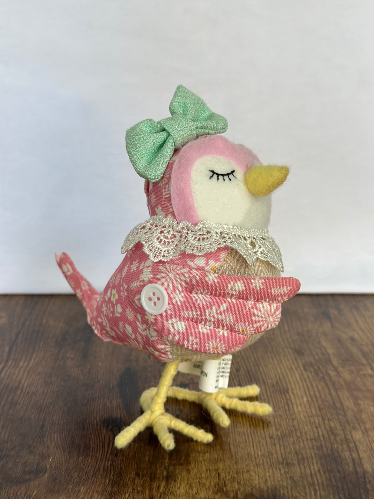 EA-DE-019 Pajaro Rosado Peluche