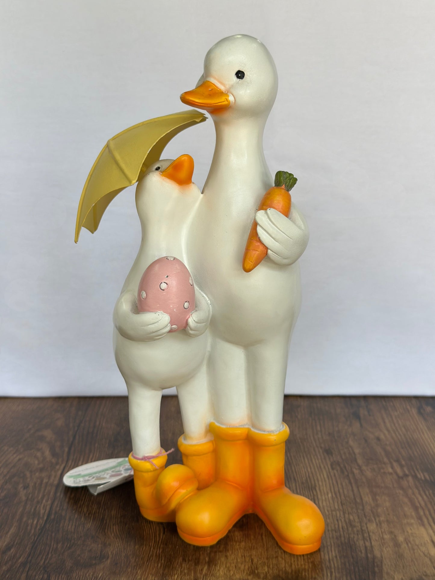 EA-DE-073 Pareja de Patos con Sombrilla