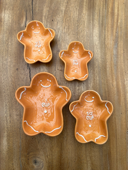 NA-BA-005 Bandeja Set Galletas Jengibre x 4 Navidad