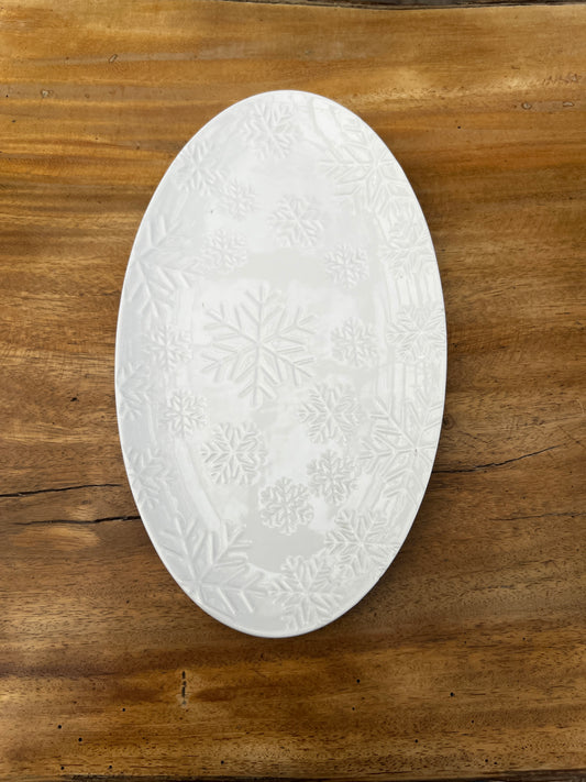NA-BA-008 Bandeja Ovalada Navidad