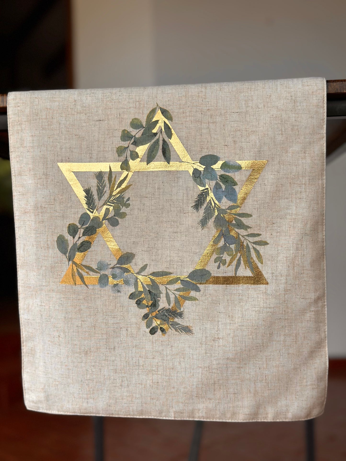 NA-CA-030 Camino de Mesa Estrella Doradas Navidad