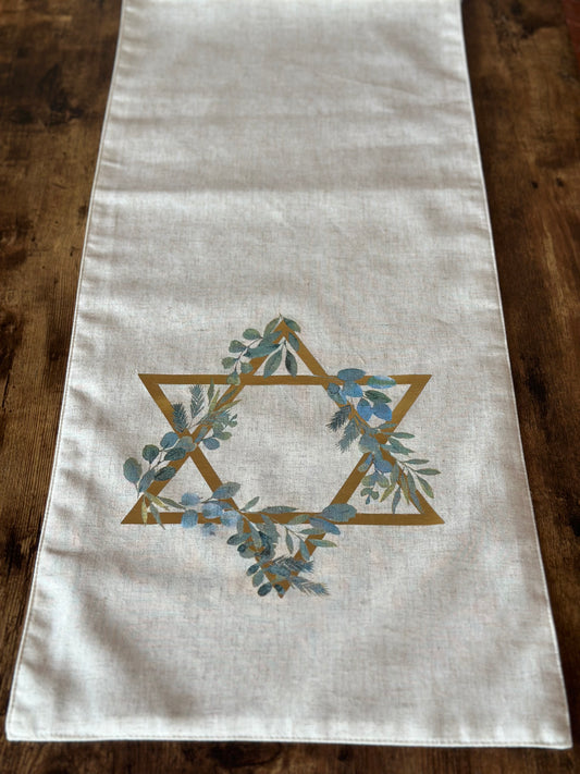 NA-CA-030 Camino de Mesa Estrella Doradas Navidad