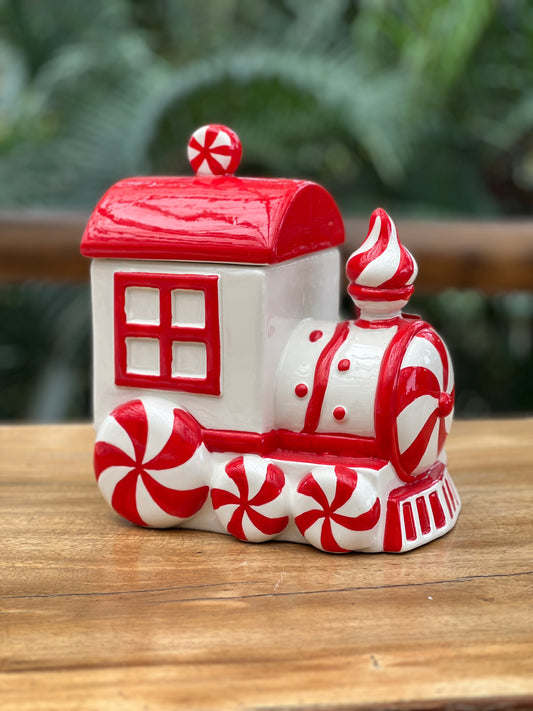 NA-DE-003 Decoración Candy Tren Galletero Navidad