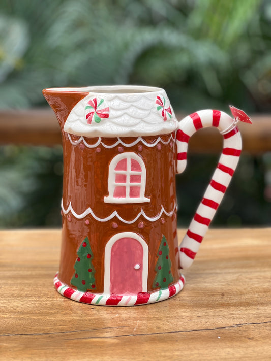 NA-DE-013 Decoración Galleta Jarra Navidad