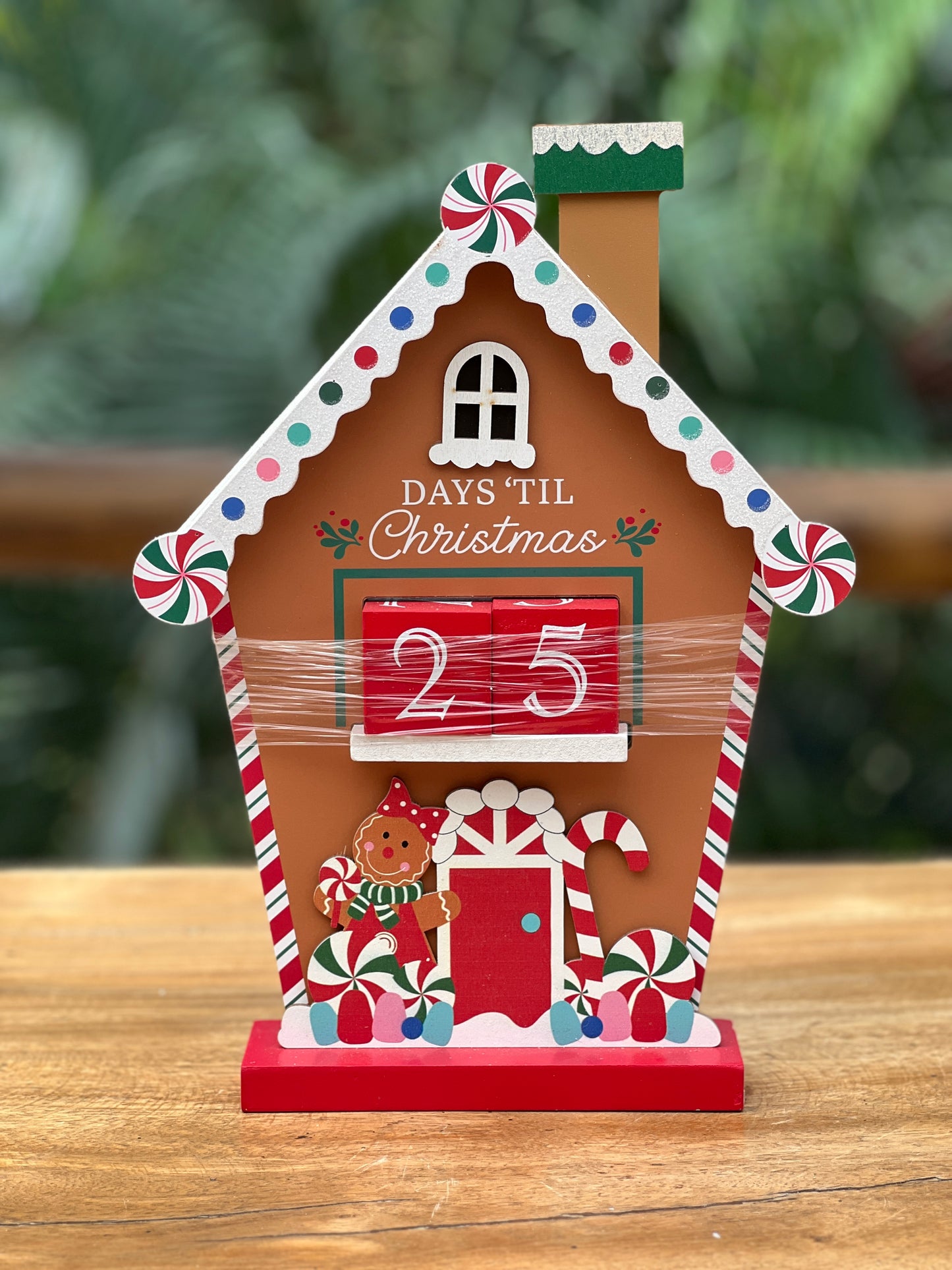 NA-DE-026 Decoración Galleta Calendario Navidad