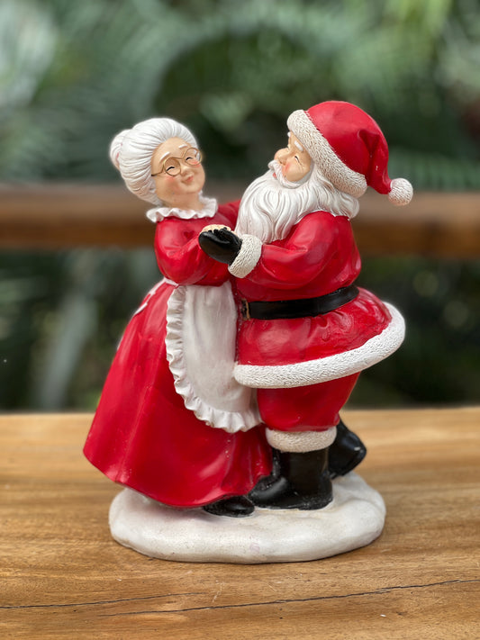 NA-DE-030 Decoración Pareja Papa Mama Noel Navidad