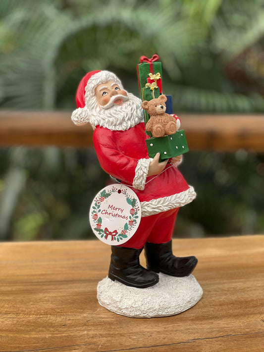 NA-DE-031 Decoración Papa Noel con Juguetes de Navidad