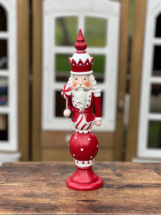 NA-DE-068 Decoración Cascanuez Madera Corona Navidad