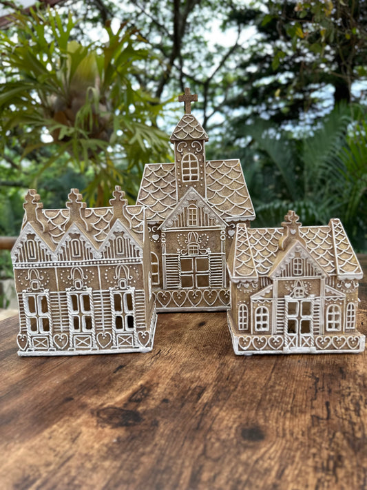 NA-DE-088 Casas de Jengibre. Set x 3