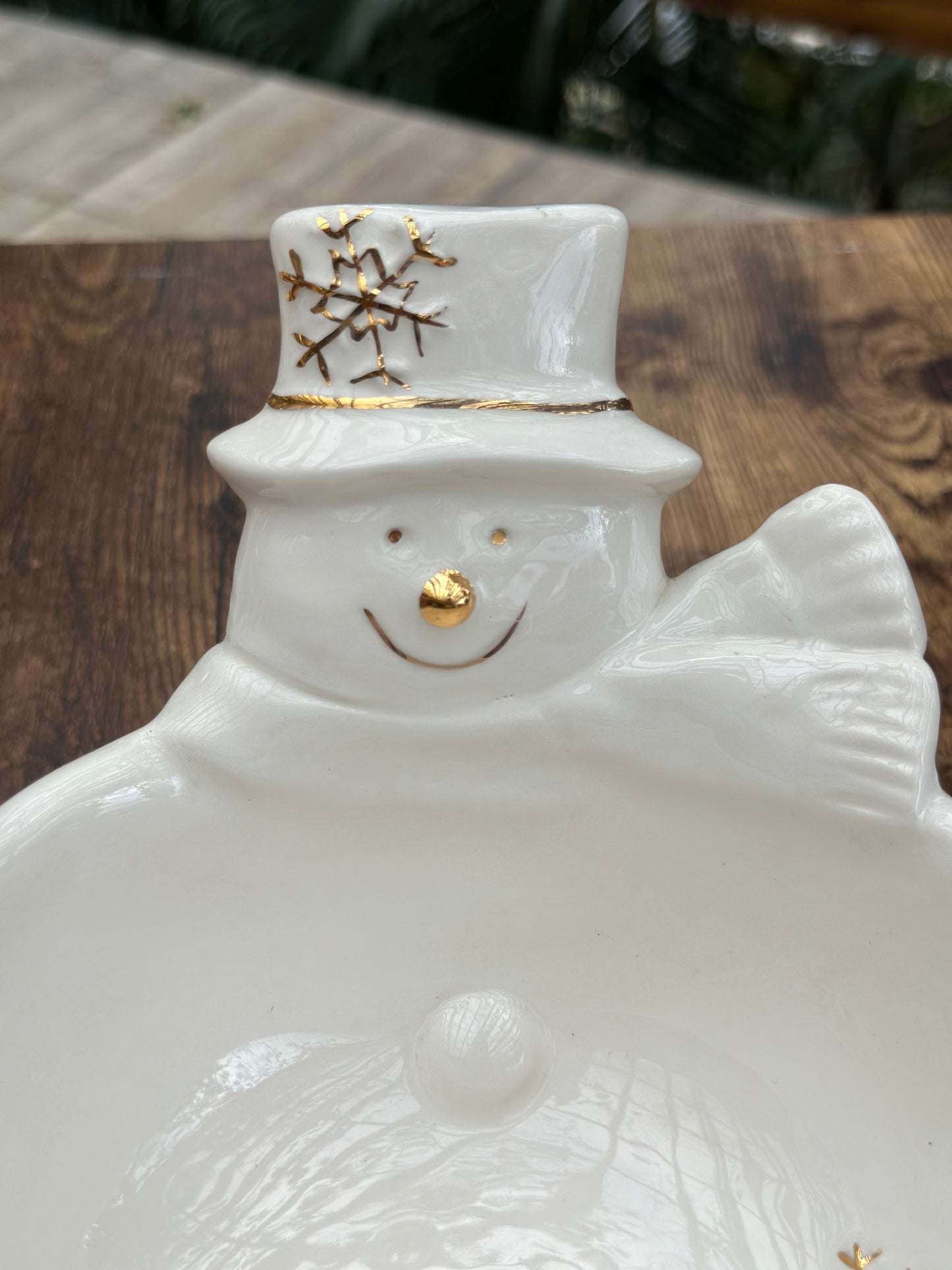 NA-DE-093 Bowl Muñeco de Nieve Navidad