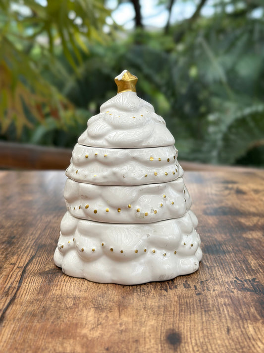 NA-DE-100 Arbol de Navidad Desarmable Blanco