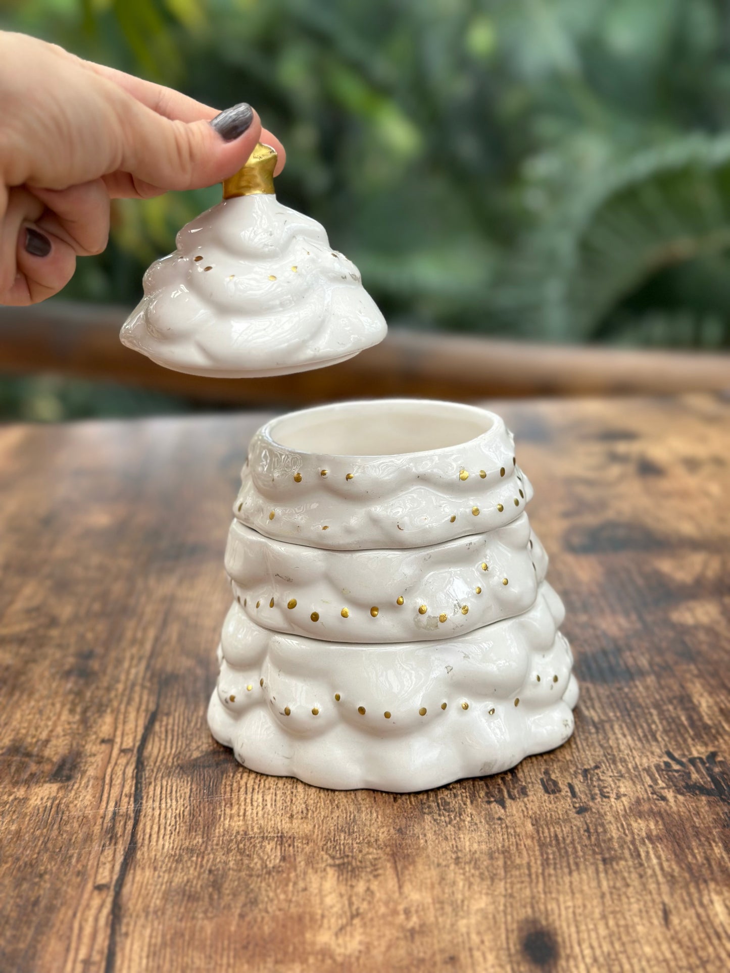 NA-DE-100 Arbol de Navidad Desarmable Blanco