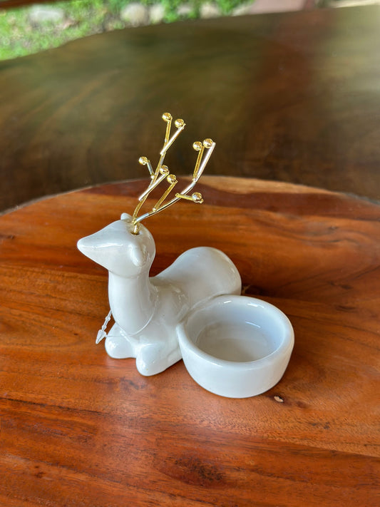 NA-DE-118 Porta Velas de Reno. Set x2