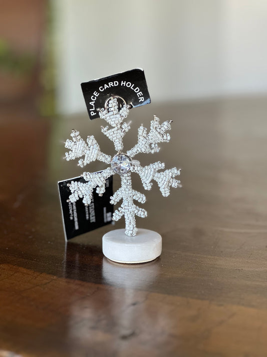 NA-DE-123  Copo de Nieve Marca Puesto. Set x 8