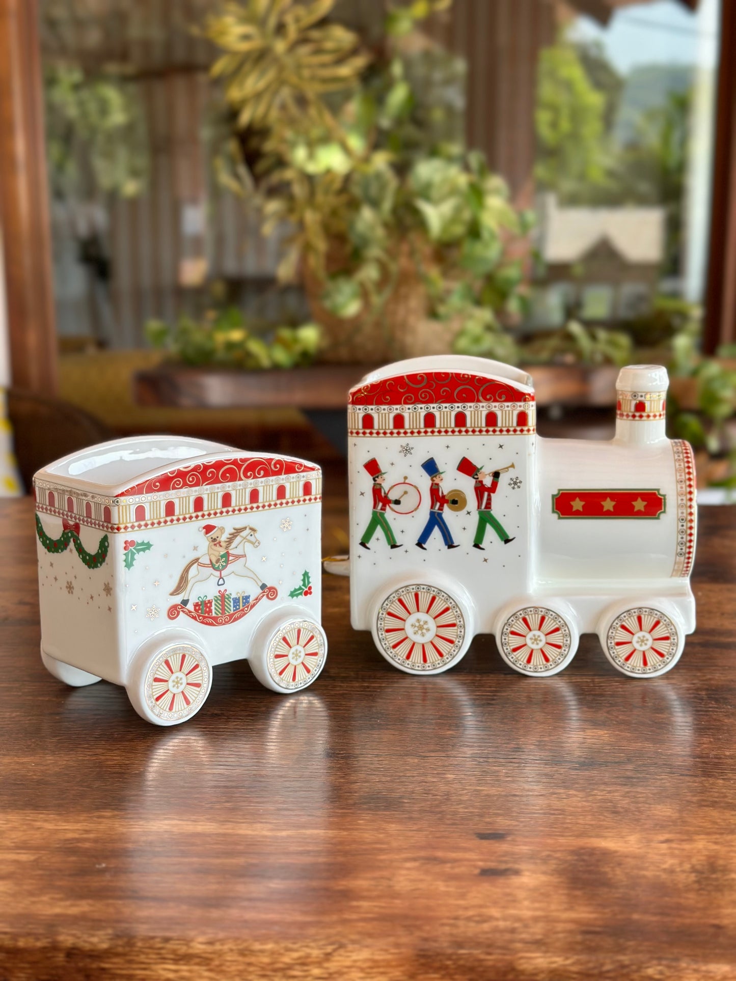 NA-DE-132 Tren 2 Vagones Navidad