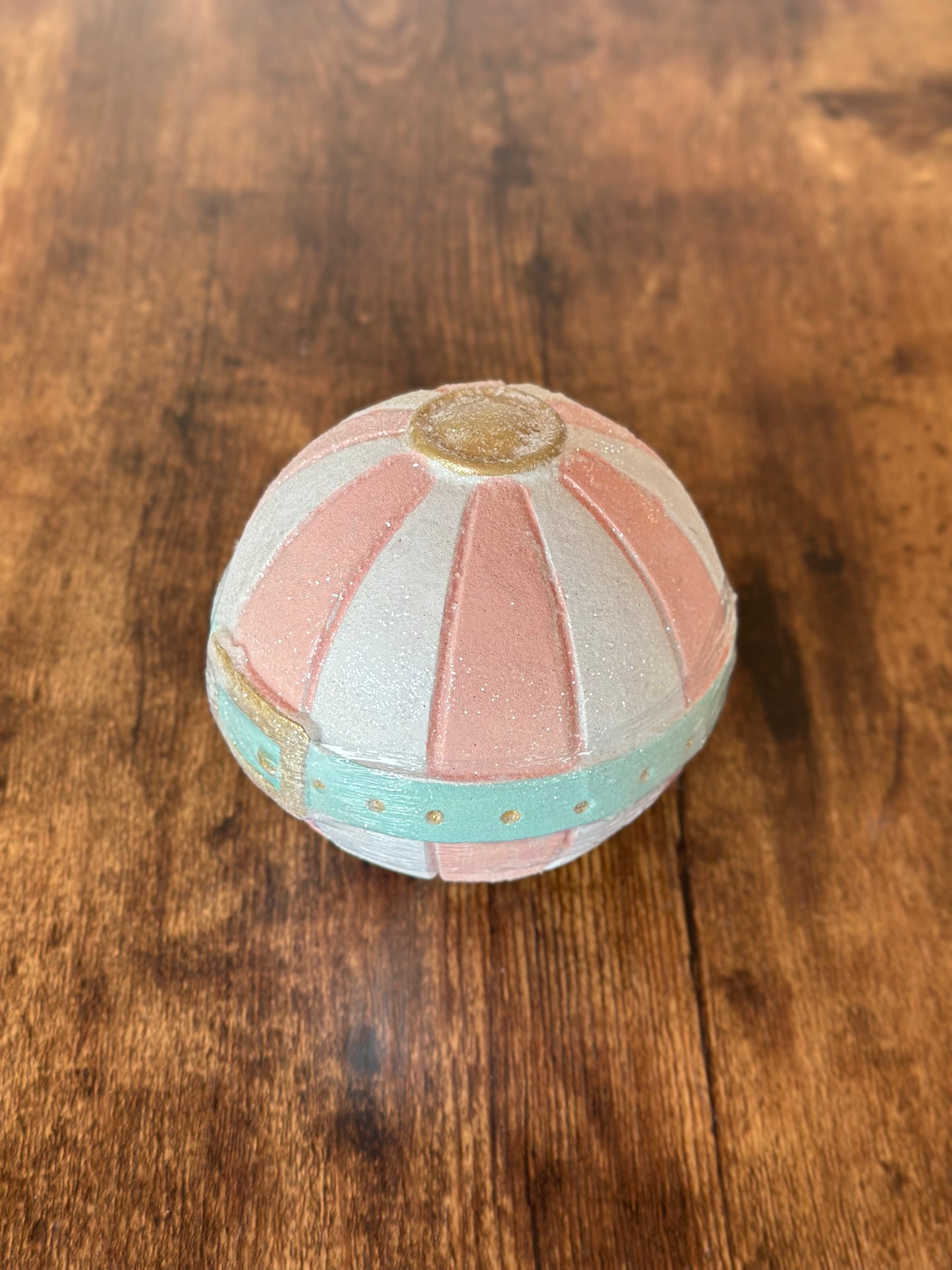 NA-DE-139 Bola Decorativa Color Pastel Navidad x 2