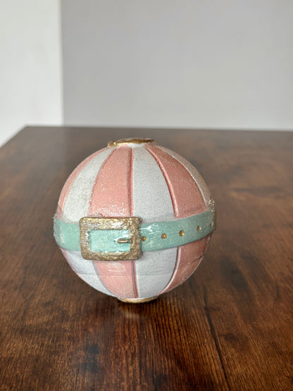 NA-DE-139 Bola Decorativa Color Pastel Navidad x 2
