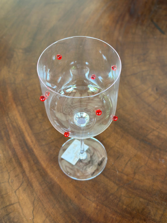 NA-DE- 143 Copa Puntos Rojos. Set x 6