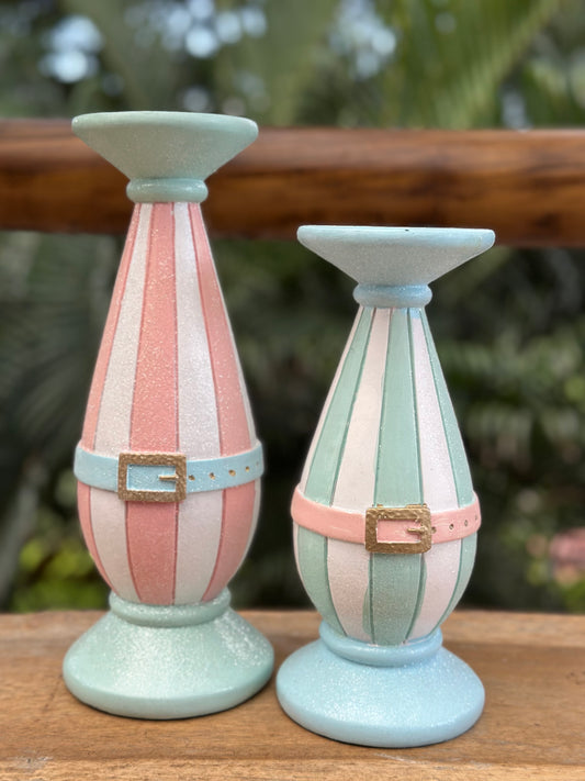 NA-DE-156 Decorativos Pastel con Correa Grande y Pequeña. Set x 2