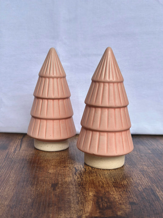 NA-DE-166 Arbol de Navidad Rosado. Set x 2