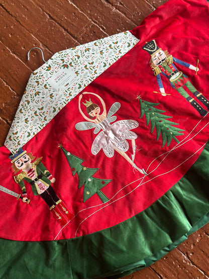 NA-DE-179 Pie de Arbol Cascanues & Bailarina Navidad