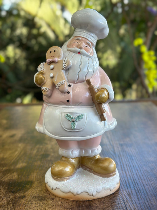NA-DE-190  Papa Noel Pastel Galleta Jengibre
