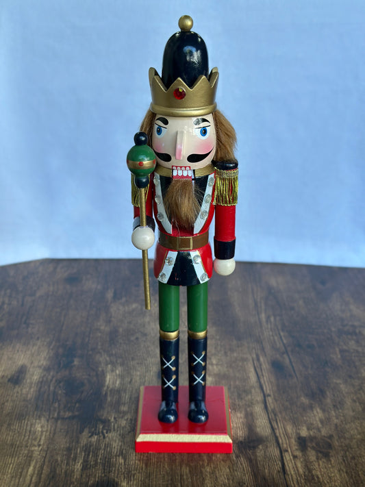 NA-DE-197 Cascanuez Rojo Madera Navidad