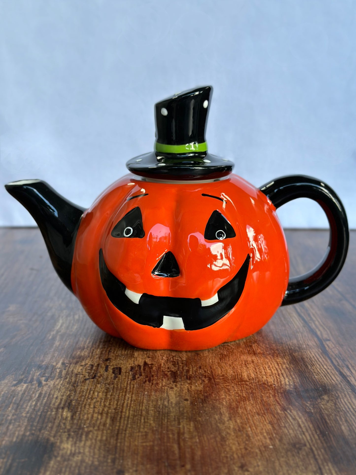 OT-DE-099 Tetera Calabaza Naranja