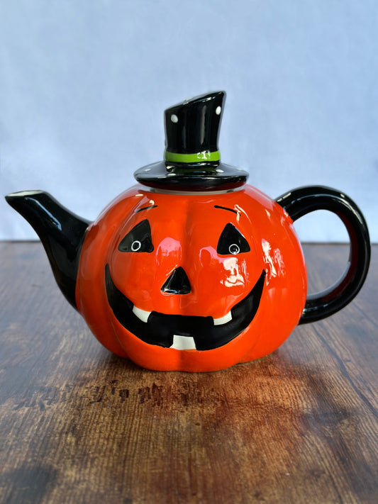 OT-DE-099 Tetera Calabaza Naranja