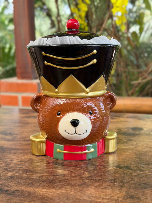 NA-DE-224 Bombonera Oso Soldado Navidad