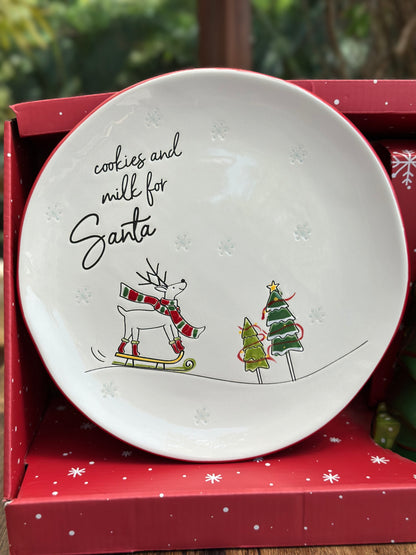 NA-JT-008 Set Cookies para Santa MUG & Plato