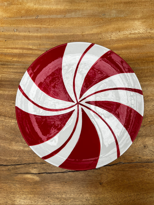 NA-PL-002 Plato Principal Candy x 6 Navidad