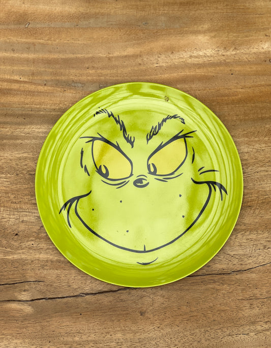 NA-PL-006 Platos Grinch x 8 Navidad