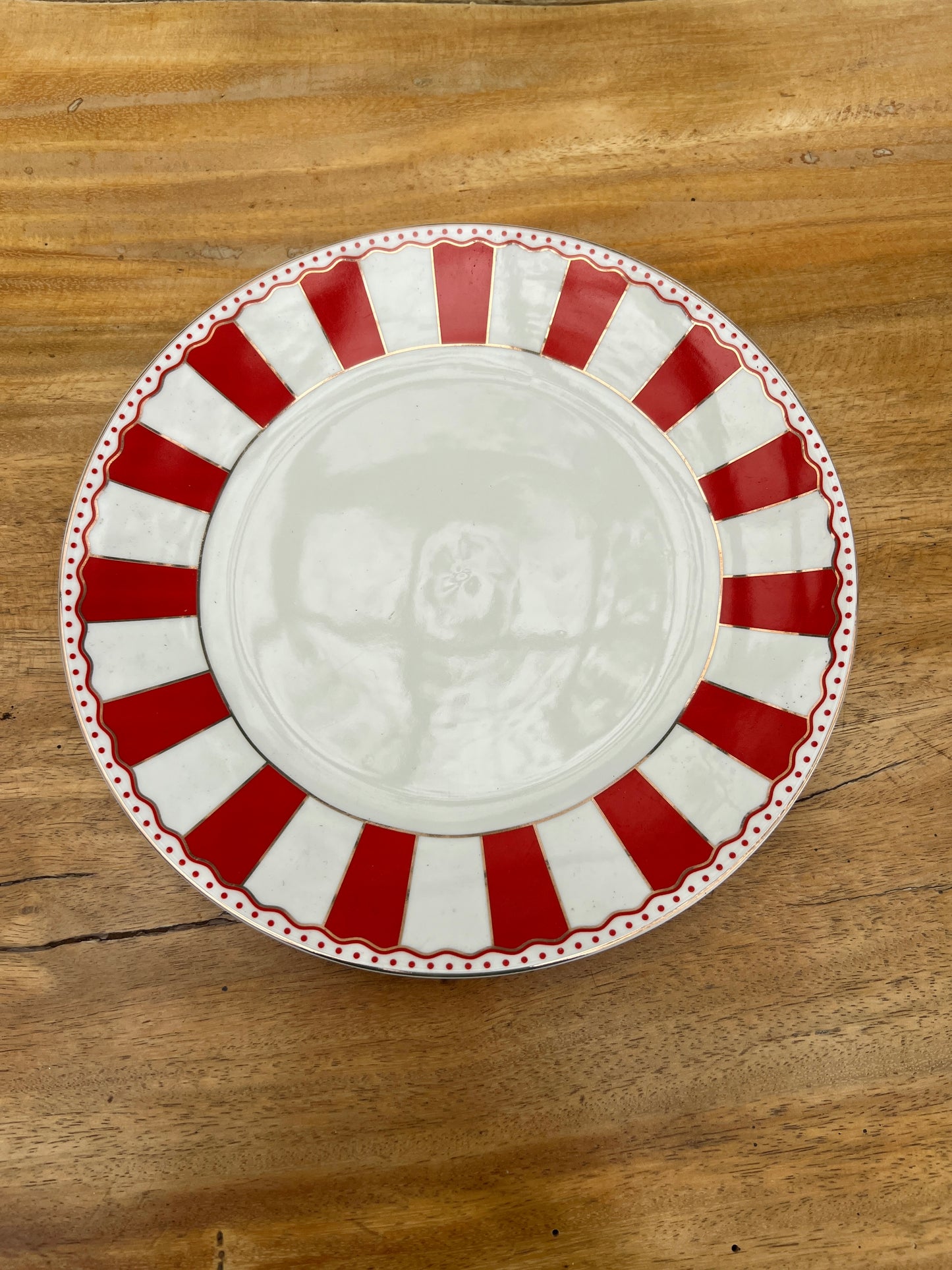 NA-PL-008 Platos Set x 2 Circo x 6 Puestos Navidad