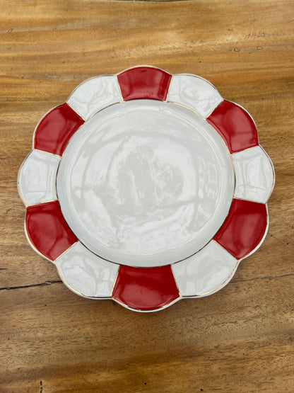 NA-PL-018 Platos Circo Grueso Set x 2. 6 Puestos Navidad