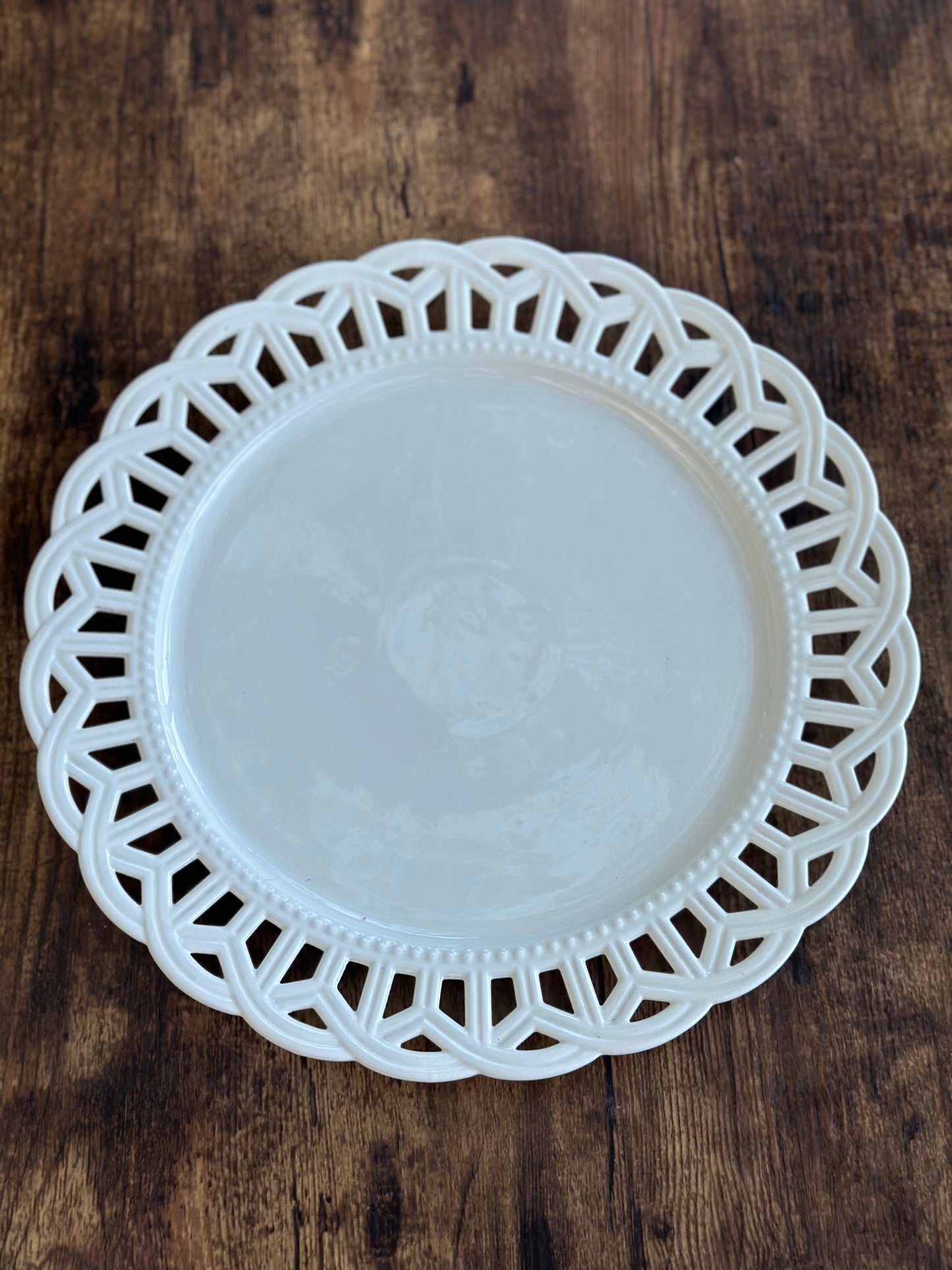 NA-PL-074 Plato Blanco Calado, Set x 3. 8 Puestos