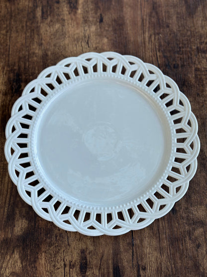 NA-PL-074 Plato Blanco Calado, Set x 3. 8 Puestos