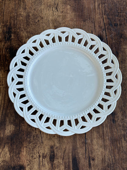 NA-PL-074 Plato Blanco Calado, Set x 3. 8 Puestos