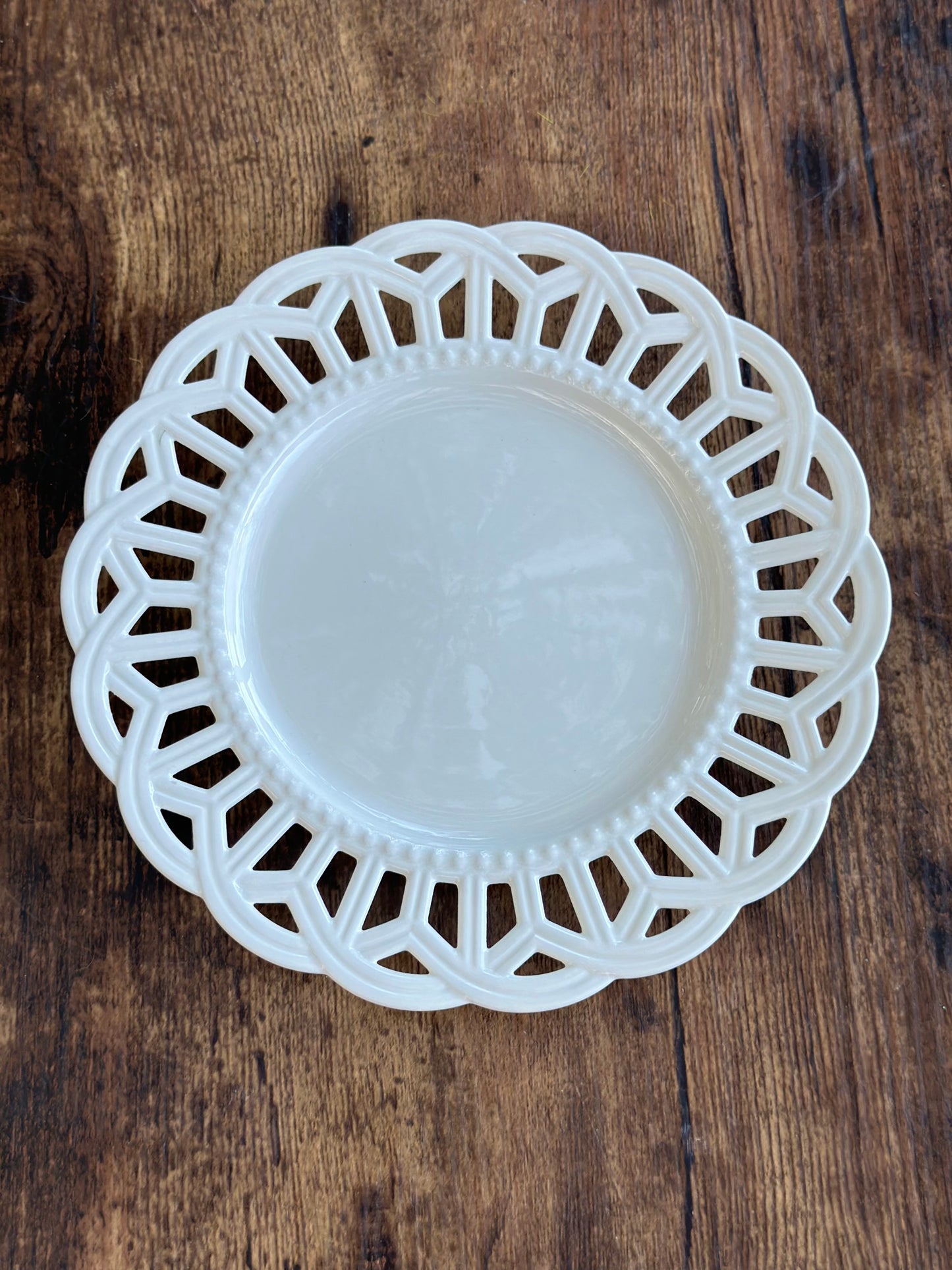 NA-PL-074 Plato Blanco Calado, Set x 3. 8 Puestos