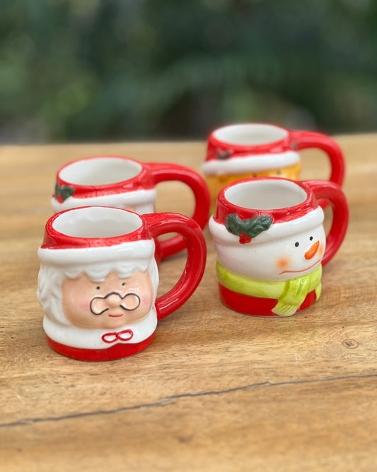 NA-PO-001 Pocillos de Navidad Set x 4