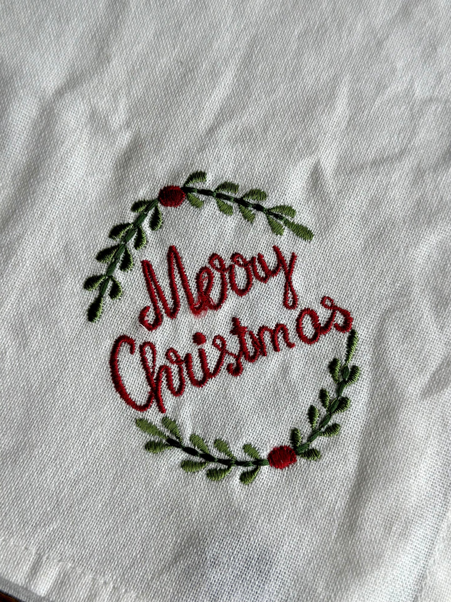 NA-SE-008 Servilletas Blancas Merry Christmas X 4