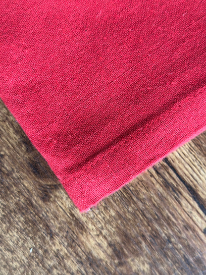 NA-SE-026 Servilletas Rojas Planas Navidad  x 8