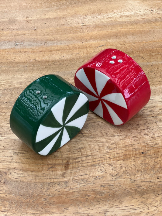 NA-SP-010 Salero / Pimentero Candy Combinado Navidad